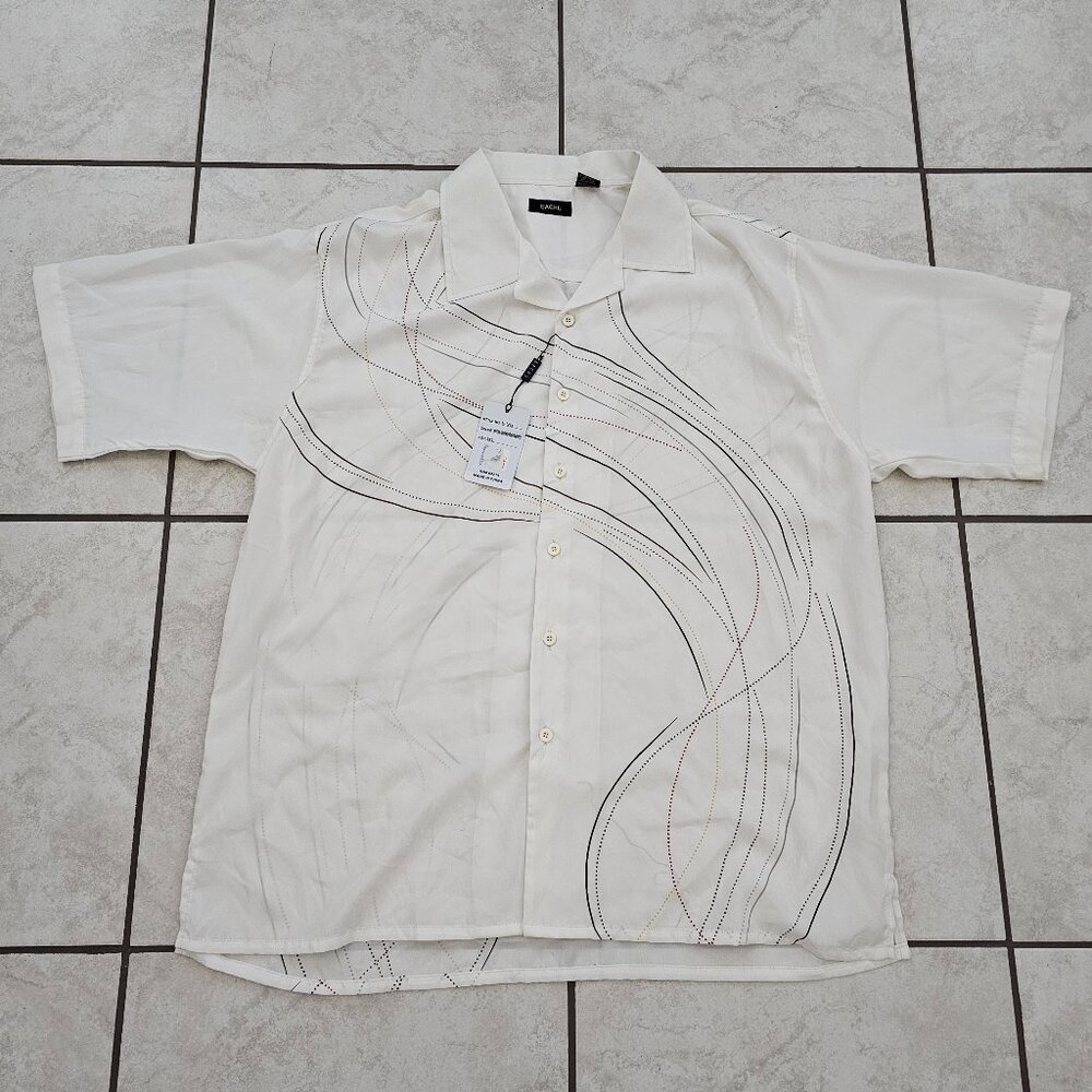 BRAND NEW Gachu Mens 2XL Short Sleeve Button-Down Shirt